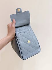 Okify CC 25 Hobo Bag In Blue 30x26x14cm - 3
