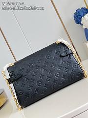 Okify Louis Vuitton Anytime Flap Bag In Black M14604 18x9x29cm - 6