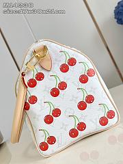 Okify Louis Vuitton x TM Cherry Speedy Soft 30 Bag M14238 17x30x21cm - 6