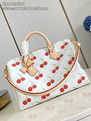 Okify Louis Vuitton x TM Cherry Speedy Soft 30 Bag M14238 17x30x21cm - 1