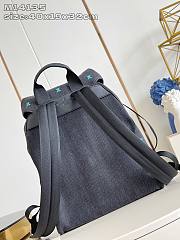 Okify Louis Vuitton Montsouris Backpack In Blason Denim M14135 40x19x32cm - 5