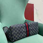 Okify Gucci Giglio Large Tote Bag In Dark Blue 60x47x16cm - 5