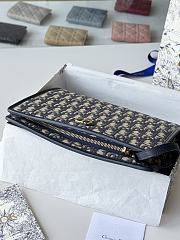 Okify Dior 30 Montaigne Dea Pouch In Dark Blue 26x19.5x7cm - 5