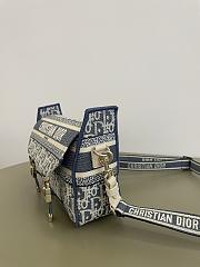 Okify Dior Small Diorcamp Bag In Blue 23x8x15cm - 2