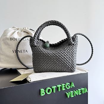 Okify Bottega Veneta Small Tosca Bag In Gray 20x15.5x7cm