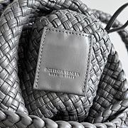 Okify Bottega Veneta Small Tosca Bag In Gray 20x15.5x7cm - 4