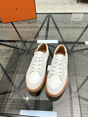 Okify Hermes White Sneakers 24113 - 3