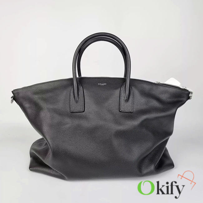 Okify YSL Giant Bowling Bag In Black 47/56x34x19cm  - 1