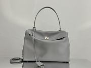 Okify Balenciaga Rodeo Medium Handbag In Gray 34x11x24cm - 1