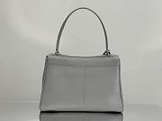Okify Balenciaga Rodeo Medium Handbag In Gray 34x11x24cm - 4