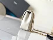 Okify YSL Mini Loulou Bag In White 20x12x6cm - 5