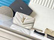 Okify YSL Mini Loulou Bag In White 20x12x6cm - 1