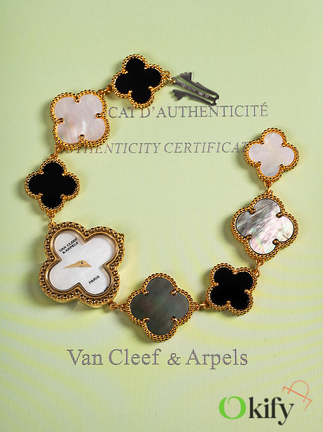 Okify VCA Alha Mbra Clock Bracelet  - 1