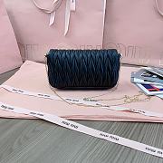 Okify MiuMiu Black Chain Bag 18x9.5x4cm - 5
