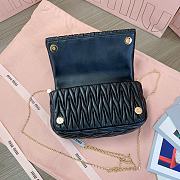 Okify MiuMiu Black Chain Bag 18x9.5x4cm - 3