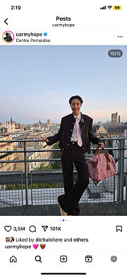 Okify LV Speedy Pink Bag - BTS J-HOPE  - 2
