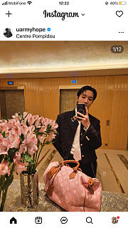 Okify LV Speedy Pink Bag - BTS J-HOPE  - 1