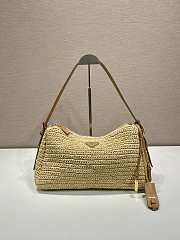 Okify Prada Aimée Crochet And Leather Bag 37x23x10cm  - 1