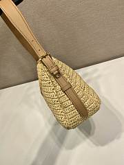 Okify Prada Aimée Crochet And Leather Bag 34x19.5x10cm - 4