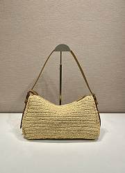 Okify Prada Aimée Crochet And Leather Bag 34x19.5x10cm - 3