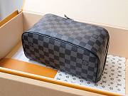 Okify Louis Vuitton Toiletry Bag In Black Damier 24x13x13cm - 5