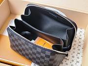 Okify Louis Vuitton Toiletry Bag In Black Damier 24x13x13cm - 4