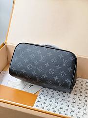 Okify Louis Vuitton Toiletry Bag In Black Monogram 24x13x13cm - 3