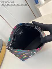 Okify Louis Vuitton x TM Toiletry Pouch In Black M13746 25x20x5cm - 4