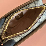 Okify Gucci Toiletry Pouch With Interlocking G In Brown 22.5x14x7cm - 5
