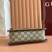Okify Gucci Toiletry Pouch With Interlocking G In Brown 22.5x14x7cm - 2