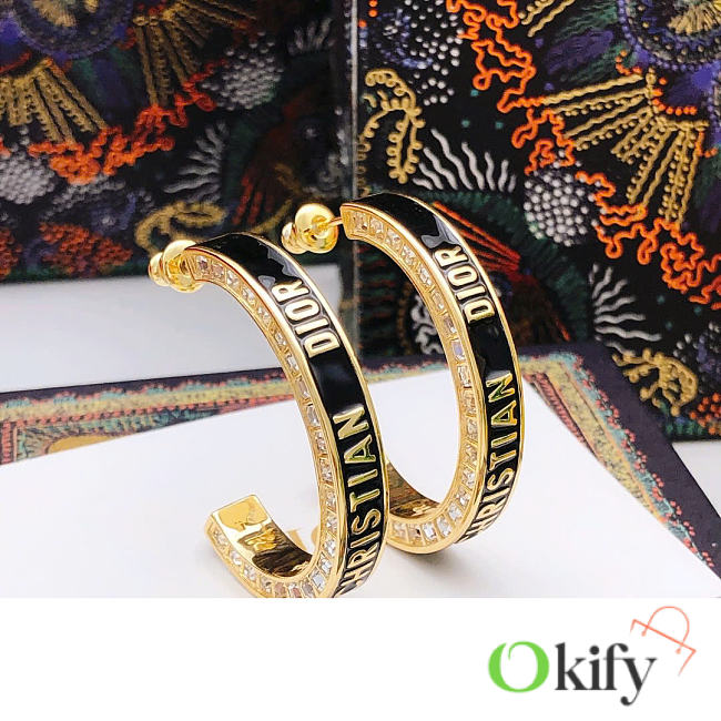 Okify Dior Earings 17328 - 1