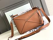 Okify Loewe Puzzle Bag In Brown 29x19.5x14cm - 5