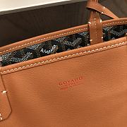 Okify Goyard Anjou Mini Bag In Black And Tan 20x20x10cm  - 6