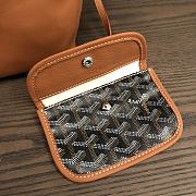 Okify Goyard Anjou Mini Bag In Black And Tan 20x20x10cm  - 4