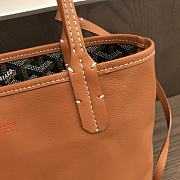 Okify Goyard Anjou Mini Bag In Black And Tan 20x20x10cm  - 3