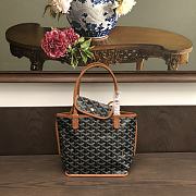 Okify Goyard Anjou Mini Bag In Black And Tan 20x20x10cm  - 1