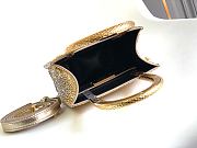 Okify Bvlgari Serpentine Mini Crystal Tote Bag 13x17.5x5.5cm 24177 - 5