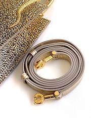Okify Bvlgari Serpentine Mini Crystal Tote Bag 13x17.5x5.5cm 24177 - 6