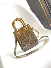 Okify Bvlgari Serpentine Mini Crystal Tote Bag 13x17.5x5.5cm 24177 - 2