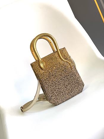 Okify Bvlgari Serpentine Mini Crystal Tote Bag 13x17.5x5.5cm 24177