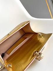 Okify Bvlgari Serpenti Forever Bag In Gold 17x11x5cm - 4