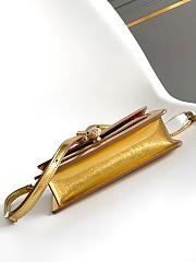 Okify Bvlgari Serpenti Forever Bag In Gold 22x13x5.5cm - 5