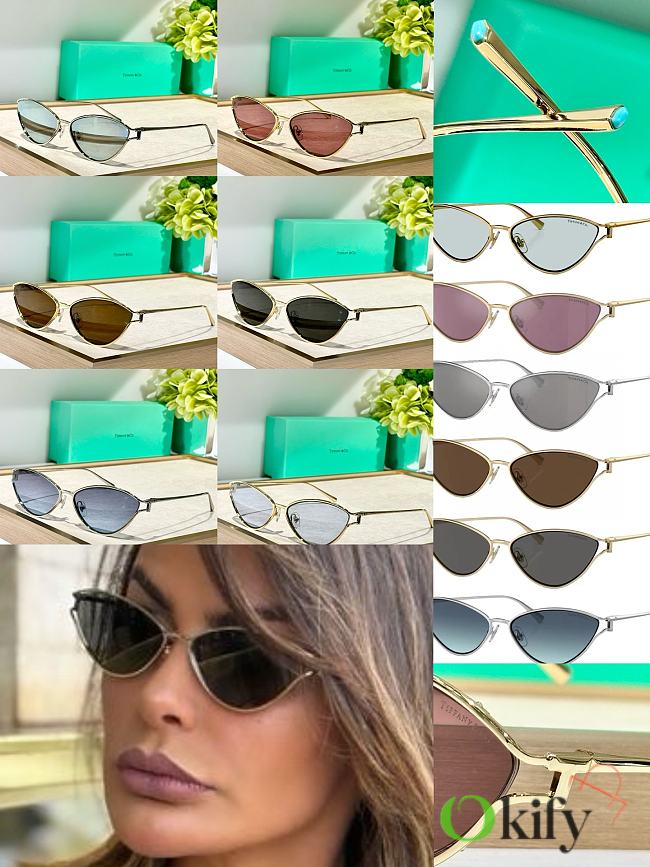Okify Tiffany TF3095 Sunglasses  - 1
