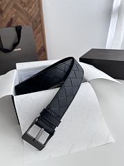 Okify Bottega Veneta Black Belt 35mm With Black Hardware - 5