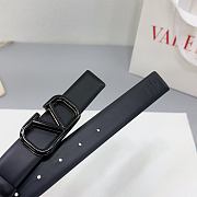 Okify Valentino Full Black Belt 30mm  - 6