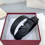 Okify Valentino Full Black Belt 30mm  - 4