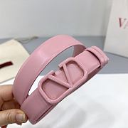 Okify Valentino Full Pink Belt 30mm  - 2