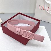 Okify Valentino Full Pink Belt 30mm  - 6