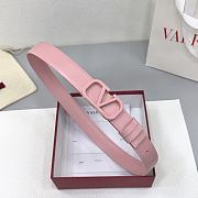 Okify Valentino Full Pink Belt 30mm  - 1