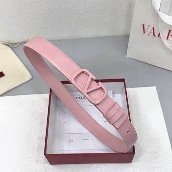 Okify Valentino Full Pink Belt 30mm 